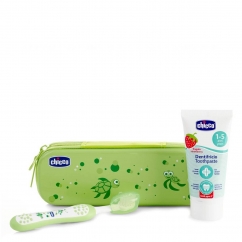 Chicco Kit Higiene Oral 12M+ Verde