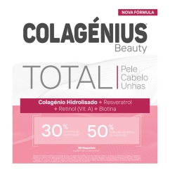 Colagénius Beauty Suplemento Pó Oral em Saquetas 30x8.1gr