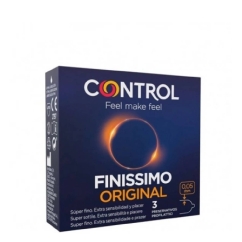 Control Finissimo Original Preservativos 3un.