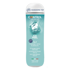 Control Ice Feel Gel Hidratante de Massagem Efeito Frio 200ml