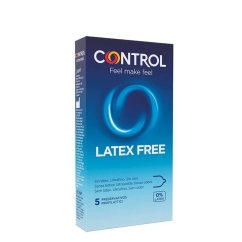 Control Latex Free Preservativos Sem Látex 5un.