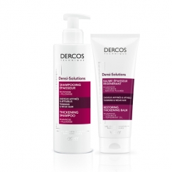 Vichy Dercos Kit Densi-Solutions Bálsamo 200ml + Shampoo Densificador 400ml