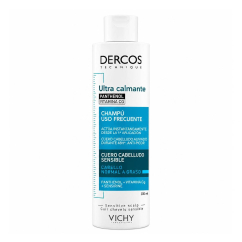 Vichy Dercos Ultra Calmante Shampoo Cabelo Normal a Oleoso 200ml