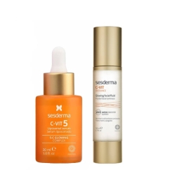 Sesderma C-Vit Pack Digital Luminosidade Sérum 30ml + Fluido 50ml