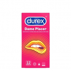 Durex Dame Placer Preservativos 12unid.