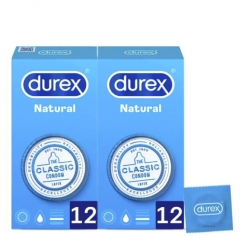 Durex Natural Plus Duo Preservativos