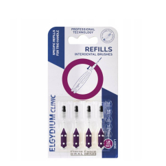 Elgydium Clinic Escovilhões Recargas Roxo 1.8mm 4un.