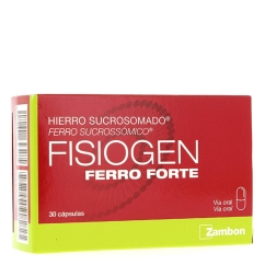 Fisiogen Ferro Forte Suplemento Cápsulas 30un.