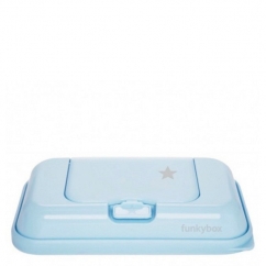 Funkybox To Go Porta Toalhitas Estrela Cor Azul Pastel