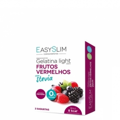 EasySlim Gelatina Light Frutos Vermelhos com Stevia 2saq.