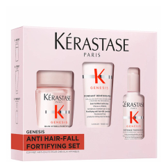 Kérastase Genesis Coffret Antiqueda Shampoo 80ml + Condicionador 75ml + Spray Leave-In 45ml