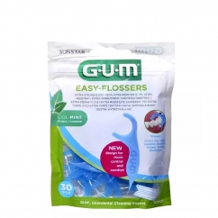 Gum Easy-Flossers Fio Dentário 30un.