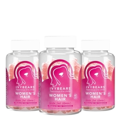 IvyBears Women’s Hair Pack Gomas 3x60un.