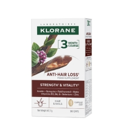 Klorane KeratinCaps Pack 3 Meses Cápsulas Fortificante 3x30un.