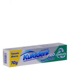 Kukident Pro Complete Sabor Neutro Creme Fixador de Próteses 70g