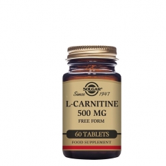 Solgar L-Carnitina 500mg Suplemento Comprimidos 60unid