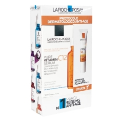 La Roche-Posay Pack Vitamin C12 Sérum + Anthelios Fluído Invisível SPF50+