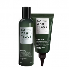 Lazartigue Pack Shampoo Fortificante 250ml + Esfoliante 75ml