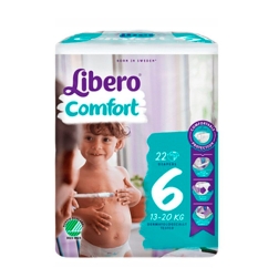 Libero Comfort Fit Tamanho Fraldas - kg