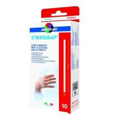 Master-aid Sterograp Tiras Adesivas para Sutura 75x3mm 10un.
