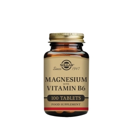 Solgar Magnésio + Vitamina B Suplemento Comprimidos