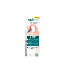 Nailner Verniz Unhas 2-em-1 Tratamento Fúngico 5ml