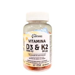 Natiris Vitamina D3 + K2 Gomas 60un.