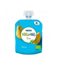Nestlé Naturnes Bio Pacotinho Fruta Pêra 4M+ 90gr