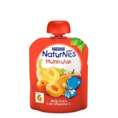 Nestlé Naturnes Pacotinho Fruta Multifrutas 6M+ 90gr