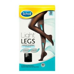 Dr. Scholl Light Legs Collants Compressão 20DEN Tamanho S Preto 1unid.