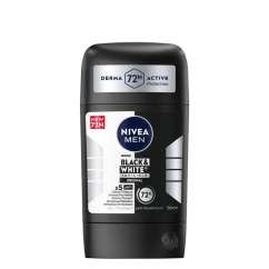 Nivea Men Black & White Invisible Original Stick Desodorizante Antimanchas 50ml