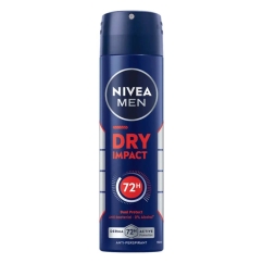 Nivea Men Dry Impact Desodorizante Spray Sem Álcool 150ml