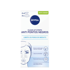 Nivea Clear-Up Strips Bandas Adesivas Anti Pontos Negros 6un.