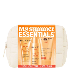 Nuxe Sun Summer Essentials Coffret Emulsão FPS50+ 30ml + Spray FPS50 50ml + Leite Pós-Solar 50ml
