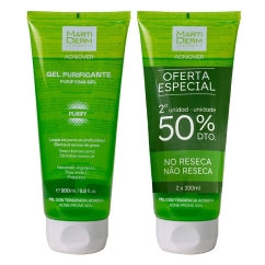 Martiderm Acniover Pack Gel de Limpeza Purificante 2x200ml