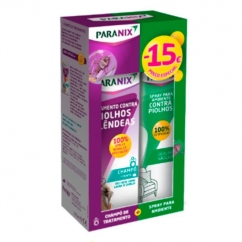 Paranix Piolhos Pack Shampoo Tratamento + Spray Ambiente