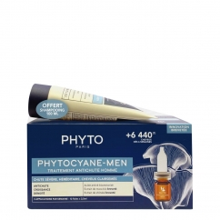Phyto Phytocyane-Men Pack Ampolas + Shampoo