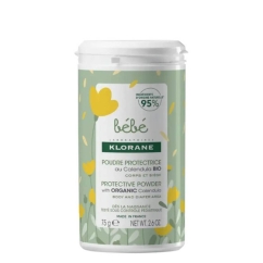 Klorane Bebé Pó Talco Suave Protetor 75g