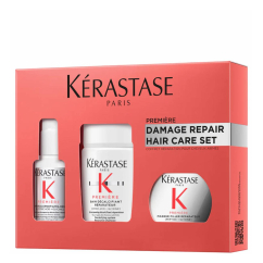Kérastase Première Coffret Cabelo Danificado Concentrado Pré-Shampoo 45ml + Shampoo 80ml + Máscara 75ml