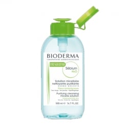 Bioderma Sebium H2O Solução Micelar Pump Reverse 500ml