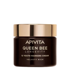 Apivita Queen Bee Longevity Creme Antienvelhecimento Rejuvenescedor Rico 50ml