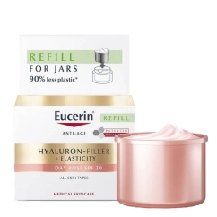 Eucerin Hyaluron-Filler + Elasticity Creme de Dia Rose FPS30 Recarga 50ml