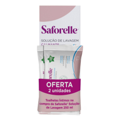 Saforelle Solução Hipoalergénica 250ml Oferta Toalhetes Íntimos 2x10un.