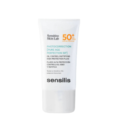 Sensilis Photocorrection [Pure Age Perfection 50+] Fluido Solar Matificante SPF50+ 40ml
