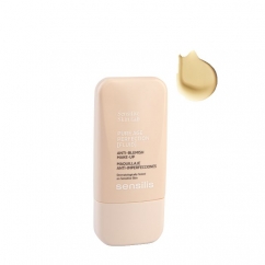Sensilis Pure Age Perfection Fluid Base Anti-Imperfeições Cor 04 Pèche Doré 30ml