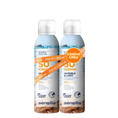 Sensilis Duo Body Spray Invisible & Light FPS50+ 2x200ml