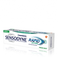 Sensodyne Rapid Action Menta Pasta Dentes Sensíveis 75ml