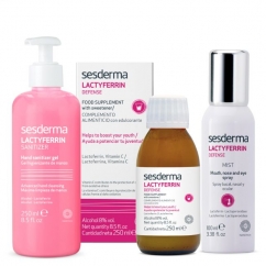 Sesderma Lactyferrin Defense Kit Gel + Suplemento + Spray