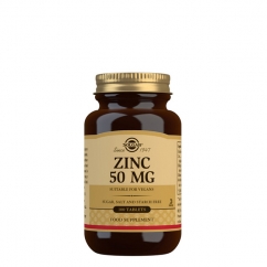 Solgar Gluconato de Zinco 50 mg 100 comprimidos