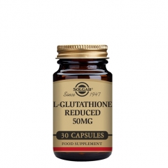 Solgar L-Glutatião 50mg 30 cápsulas vegetais